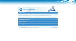 Desktop Screenshot of plasticosyperfiles.com