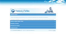 Tablet Screenshot of plasticosyperfiles.com